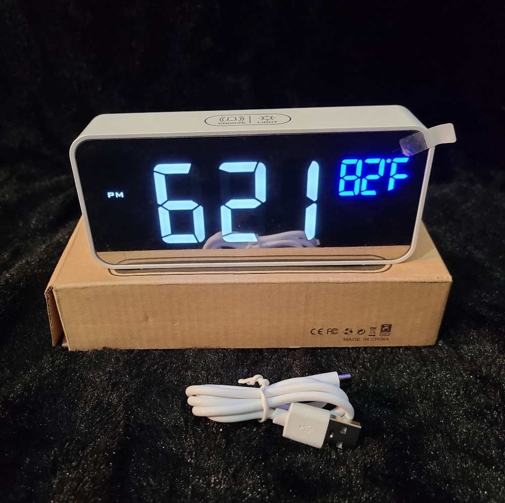 LED Music Alarm Clock